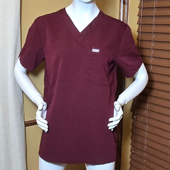 Men's FIGS Leon Three-Pocket Scrub Top™ sz S - Picture 1 of 6